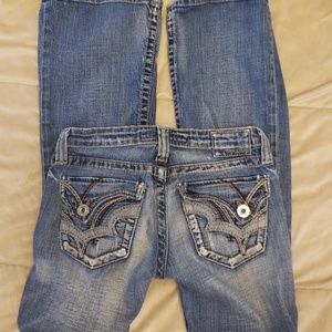 Big Star Sweet ultra low rise jeans